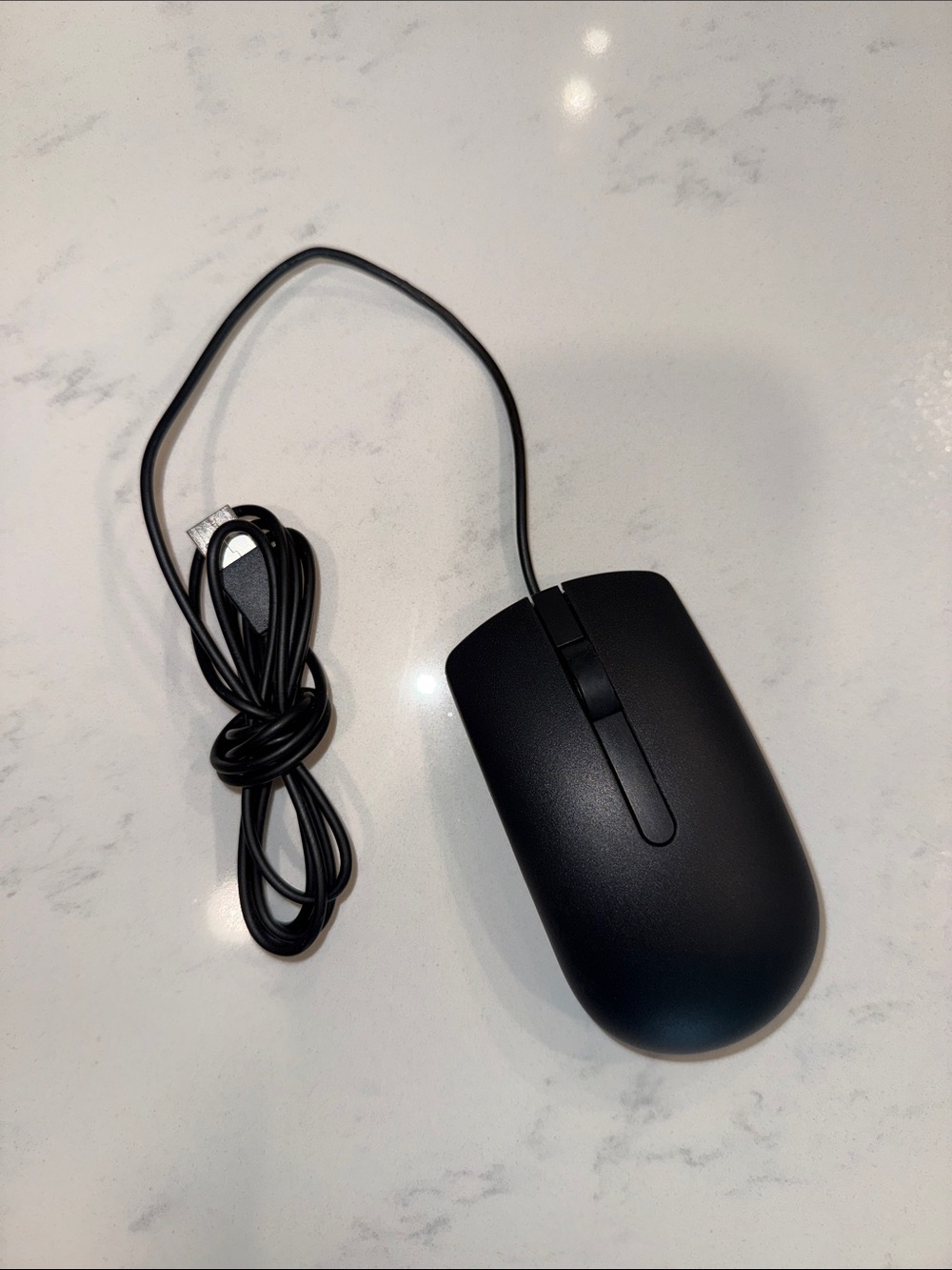 Dell MS116 Wired USB Optical Mouse – Black